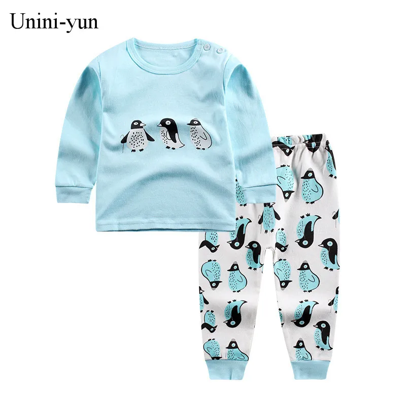 

[New]Children's Clothing Set Pajamas setss Kids Girls Tshirt Pants Baby Boys Clothes Set Cotton Roupa Bebes Boy y setss Out