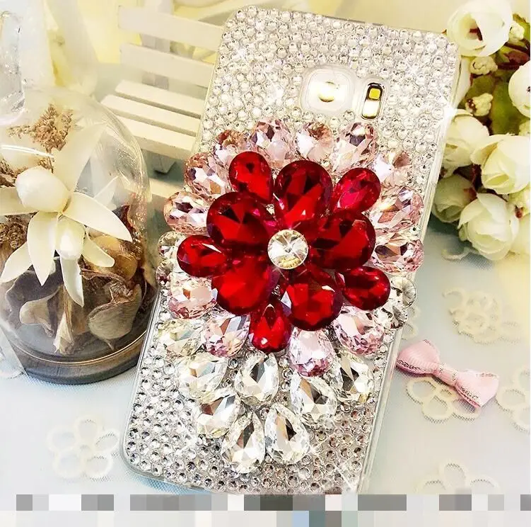 Роскошный блестящий чехол для телефона с бриллиантами samsung Galaxy S10 Lite S10E S9 S8 S7 S6 edge