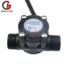 12 V Sensor de flujo de agua DC 5-18 V medidor de flujo Hall Sensor de flujo de agua Control de flujo de líquido interruptor 1-30L/min 2.0MPa YF-S201 ► Foto 2/6