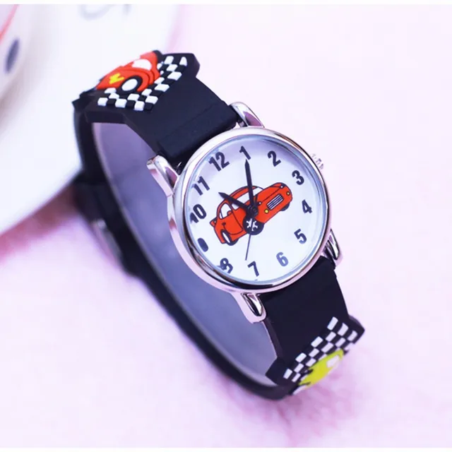 Waterproof Kids Watches Children girls boy Silicone Racing cars desgin watch Qua Waterproof Kids Watches Children girls boy Silicone Racing cars desgin watch Qua