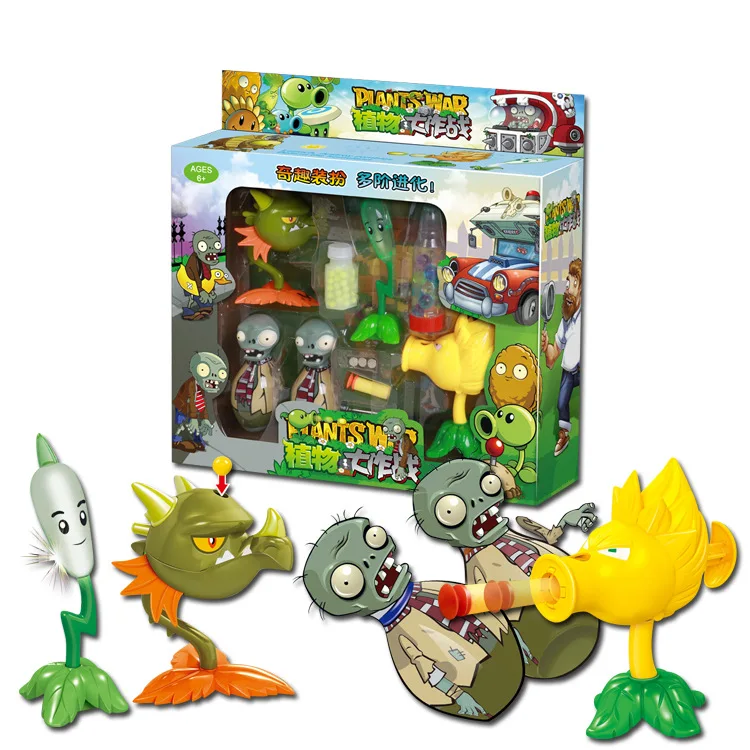 

plants Vs Zombies Pvc Action Figure Set Collectible Mini Figure Model Toy Gifts Toys For Children High Quality Brinquedos