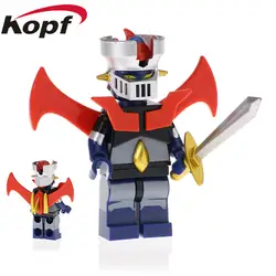 20 шт. XL020 строительные блоки РОБОТ Бог Mazinger Z как предка Бесконечность Mazinger Железный человек 28 Fx Кирпичи Модель для детей игрушки