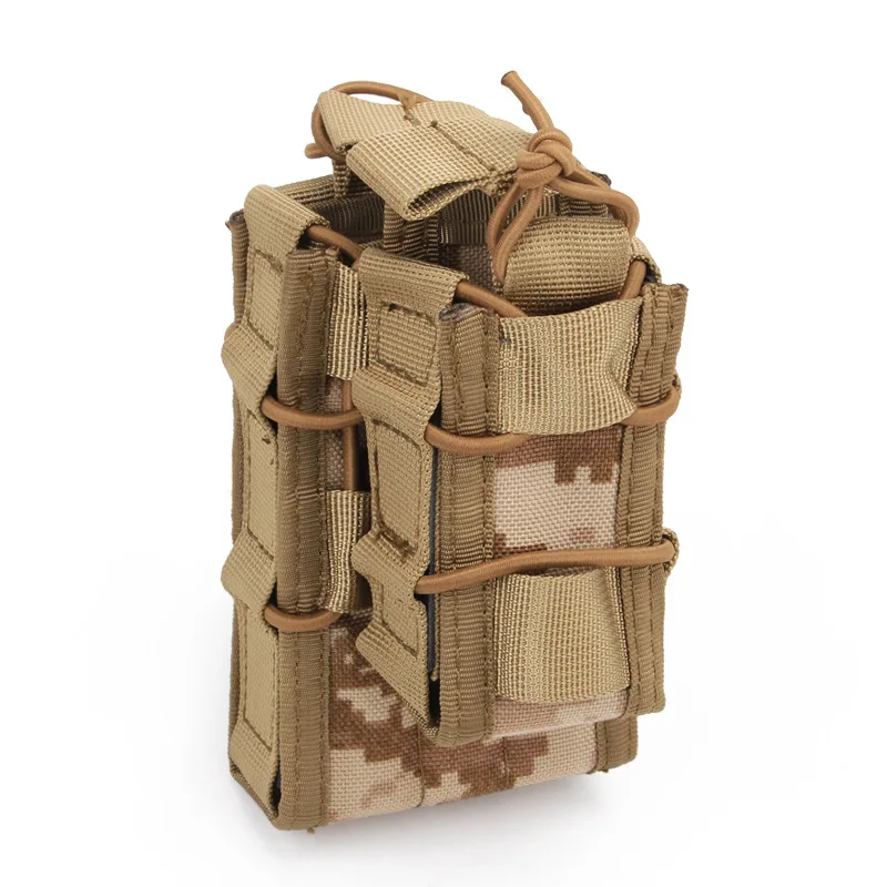 Новинка 2019 сумка Decker Airsoft с двойным рифлемагом военная тактический Камуфляжный