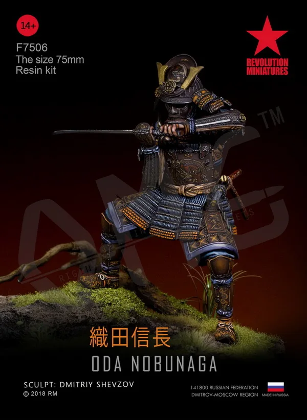 

IN STOCK REVOLUTION MINIATURES RM-F7506 1/24 THE DEMON OVERLORD OF THE SIXTH HEAVEN - Oda Nobunaga
