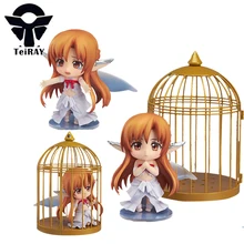 Япония Аниме фигурки Nendoroid Меч Искусство Интернет Юки Асуна Сао pvc фигурки игрушки Brinquedos juguetes кукла дети подарок 4″