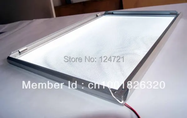 A2 размер легко открыть светодиодный дисплей frame slim light box алюминиевый доска для рекламы Сделано в Китае новинка на продажу