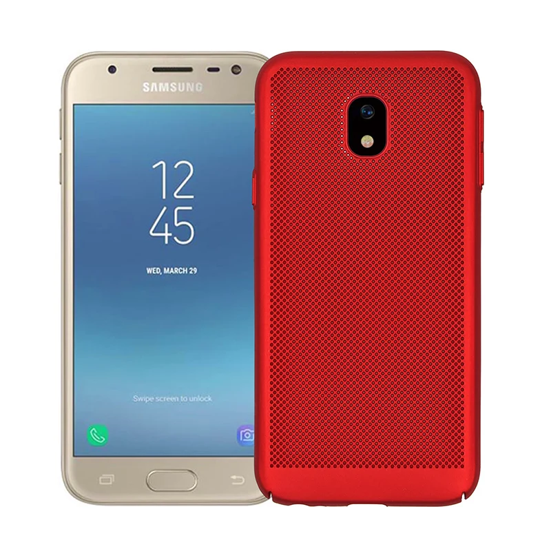 YueTuo чехол для samsung galaxy j3 j5 j7 PRO 2017 j330 j530 j730 воздухопроницаемая Тепловая сетка с