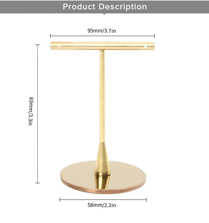 Стойка для сережек, подставка для ювелирных изделий, Т-образная стойка для ювелирных изделий, стойка-органайзер для ювелирных изделий JW002