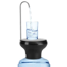 Автоматический водяной насос для бутылки из нержавеющей стали ABS Электрический насос для бутылки с водой 1.2L 1.8L кнопка быстрого объема