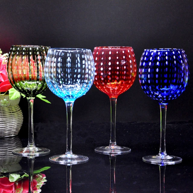 red colored wine goblets large red wine crystal glasses of cold cut burgundy colored decorative glass goblet shipping red colored wine goblets large red wine crystal glasses of cold cut burgundy colored decorative glass goblet shipping