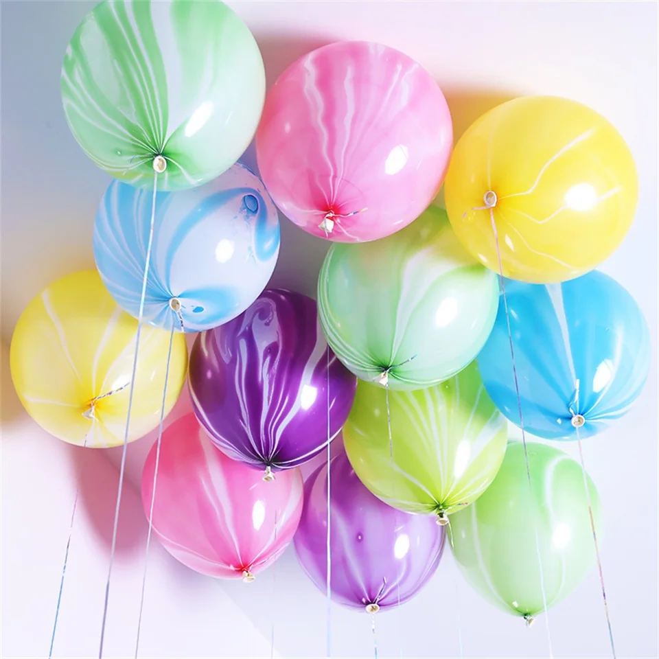  Rainbow Latex Balloons (2)