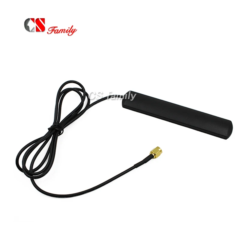 

Stick Wireless Wifi Antenna.WiFi BLE aerial with SMA male(inner pin)50cm cable