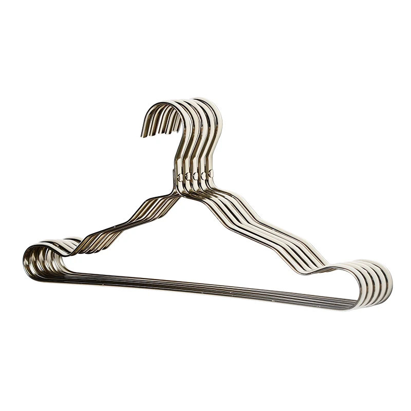 Details about   Metal Clothes Hangers For Clothes Clothing Cloth Space Saving Rose Gold Skirt 