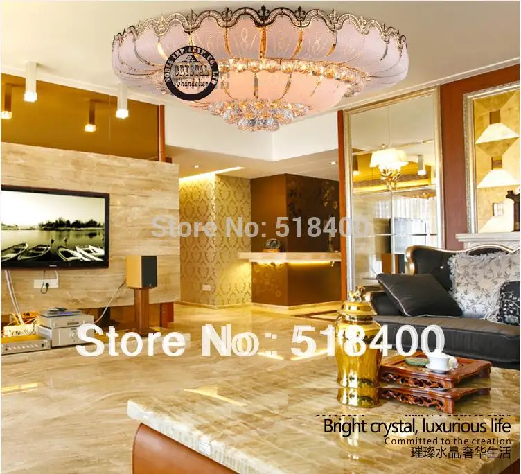 Name Brand New Arrival Modern Luxury Fashion Drawing Room Bedroom Crystal Ceiling Chandelier Light 85cm Diameter | Освещение