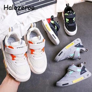

New 2019 Autumn Kids Sport Sneakers Baby Girls Mesh Casual Sneakers Children Chunky Sneakers Boys Black Brand Shoes Trainers