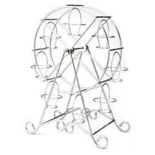 Кекс торт стенд изделия для выпечки вращающийся колесо обозрения 8 держатель чашки Главная Кухня Вечерние