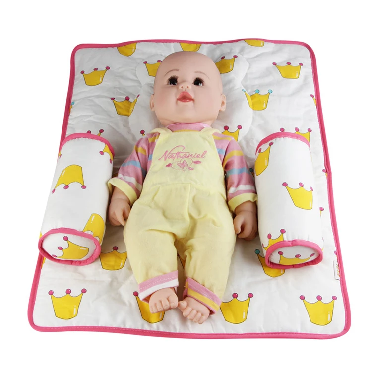 Детская анти-рулонная Подушка для сна, плоская подушка с памятью, подушка для новорожденных, безопасная Подушка для сна