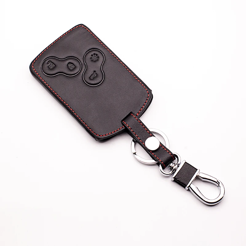 Кожаный чехол для ключа автомобиля протектор для Renault Kerry Kale гордость ландшафта карточный ящик пульт дистанционного управления клавишная крышка оболочки