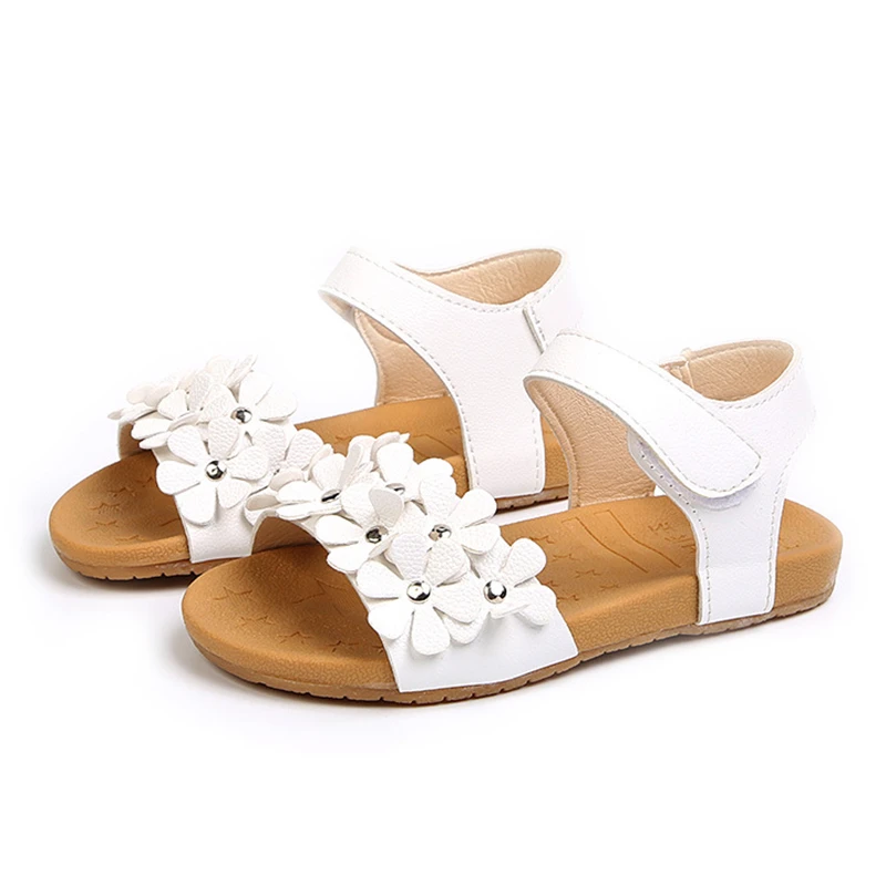 girls ivory sandals