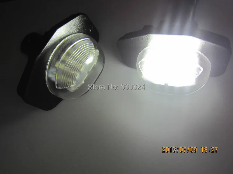 vw polo number plate light bulb