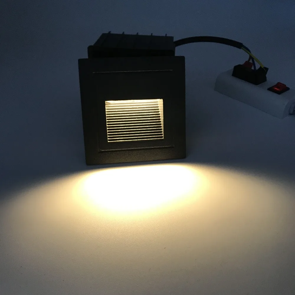 3 Вт наружный светодиодный ступенчатый светильник IP65 Алюминиевый ...