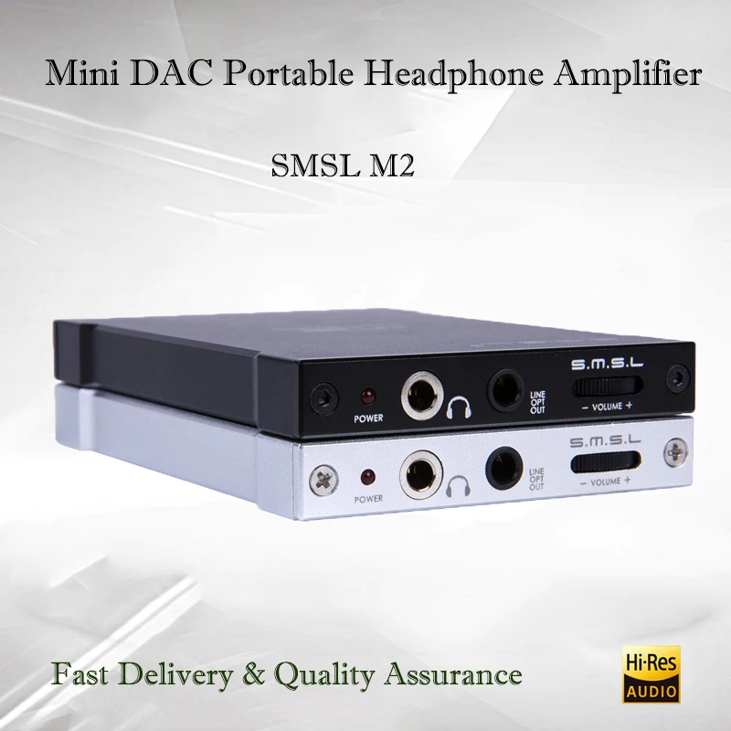 SMSL M2 hifi headphone amplifier audio ES9023 mini amplifier headphone
