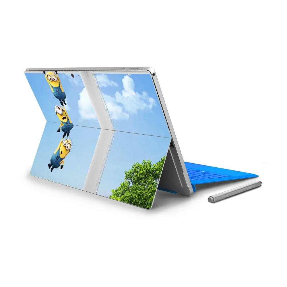 حار بيع لل مايكرو السطح برو 4 الفينيل الظهير صائق قرص نتبووك ultrabook ملصقا الكرتون اللوحة الجلد logo cut خارج حار بيع لل مايكرو السطح برو 4 الفينيل الظهير صائق قرص نتبووك ultrabook ملصقا الكرتون اللوحة الجلد logo cut خارج