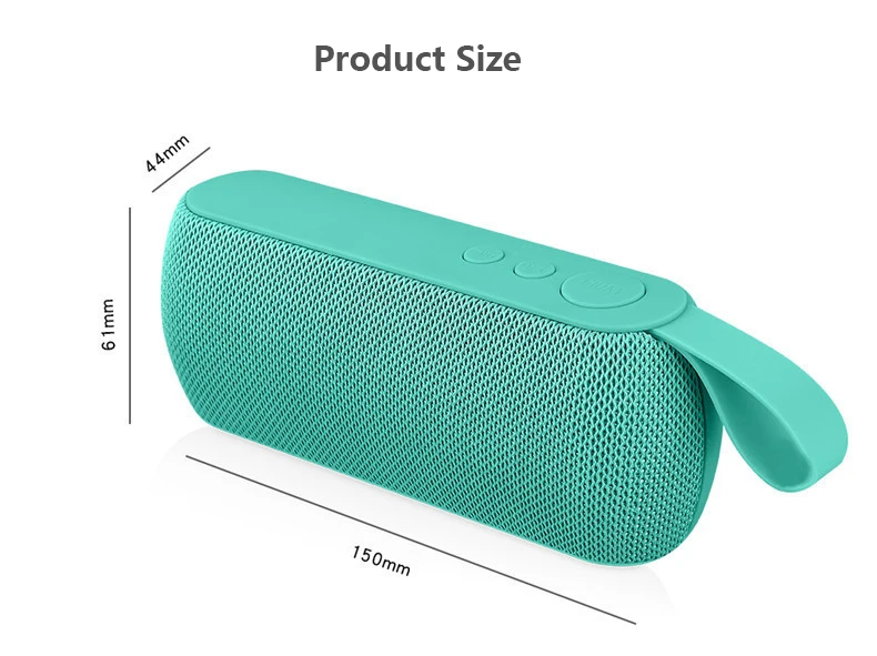 Q106 супер бас беспроводной HIFI Bluetooth динамик 3D стерео сабвуфер аудио магнитофон