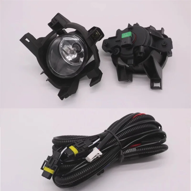 CITYCARAUTO FRONT DAY LIGHTS FOG LAMPS LIGHT FIT FOR NISSAN NAVARA NP300 FOG LAMP COVERS- PICKUP AUTO ACCESSORIES