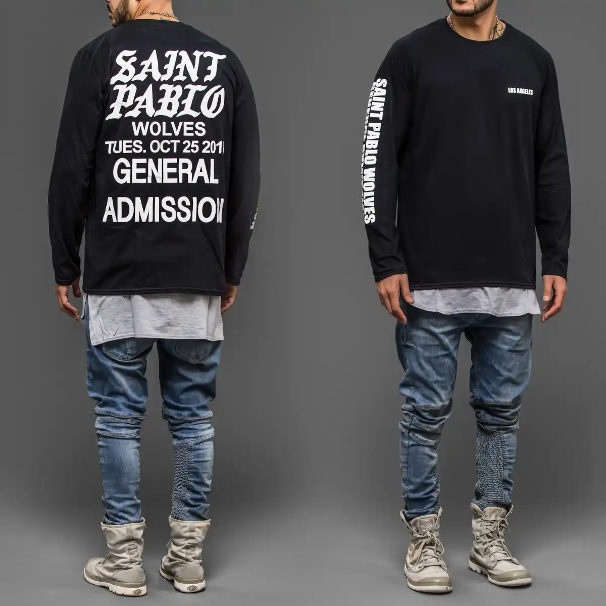 saint pablo wolves general admission hoodie