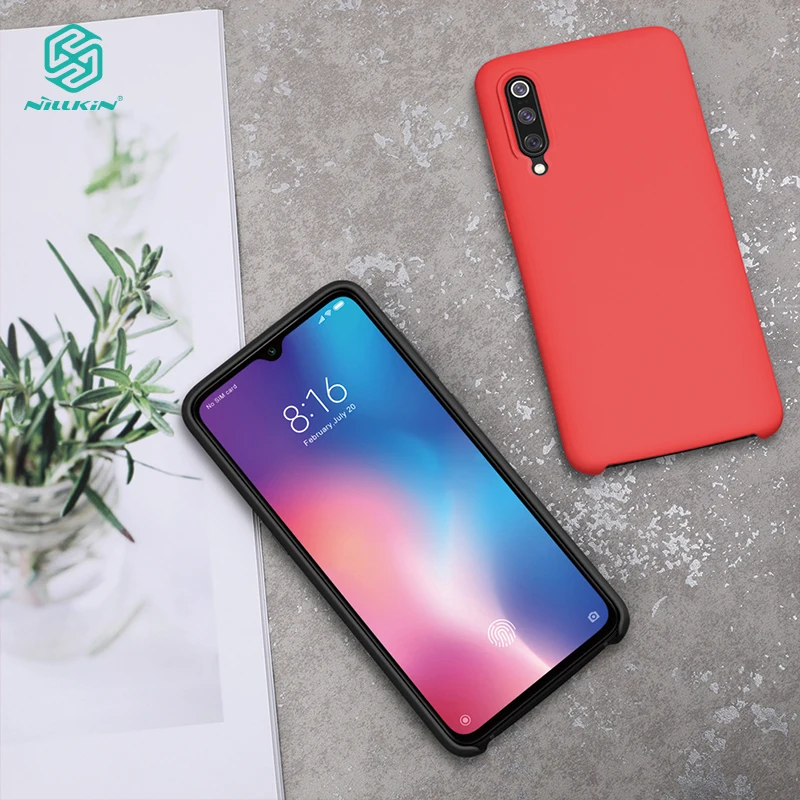 Nillkin Soft Case for Xiaomi Mi 9 and Explorer Smooth Liquid Silicone Cell Phone Gel Rubber Back Cover |