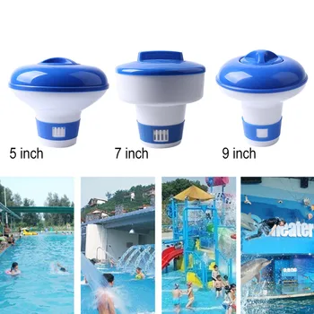 

5/7/9 Inch Pool Spa Chemical Floater Tablet Chlorine Dispenser Cleaner Tablets Tabs---LB55
