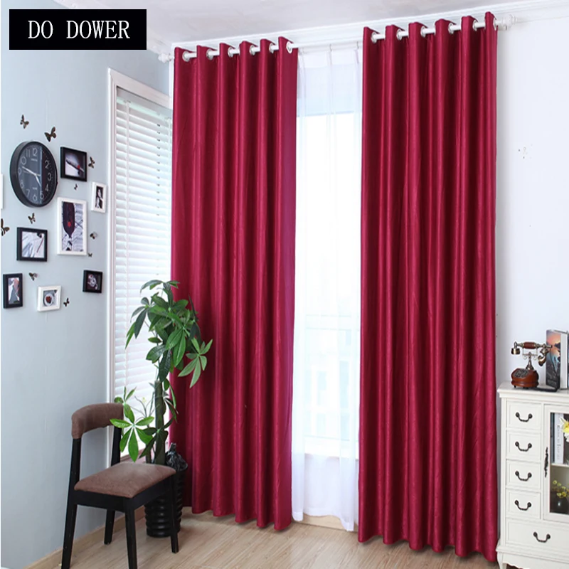 High Quality blackout curtains Full Light Shading window treatment