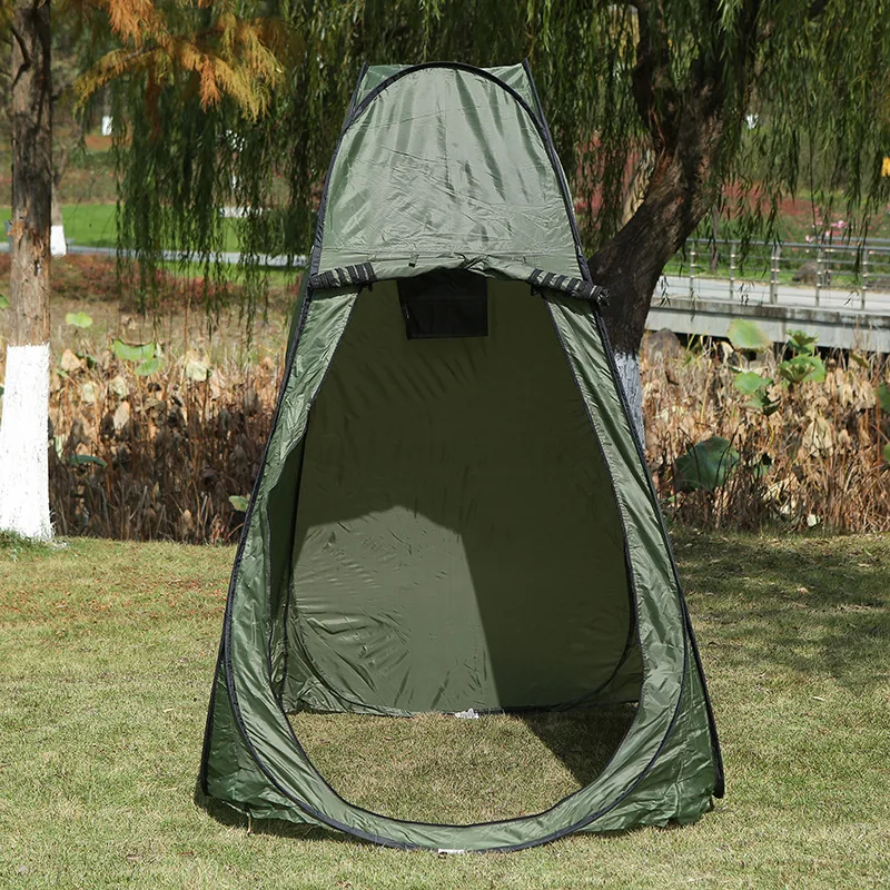 

Outdoor Portable Tent Bath Change Clothes Simple Beach Tent Thick Instant Open Awning Tent Waterproof Warm Ultralight