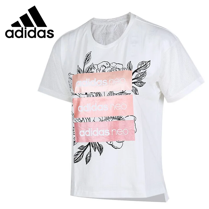 Новое поступление Оригинальная футболка Adidas Neo Label CS RO BOX женские футболки с