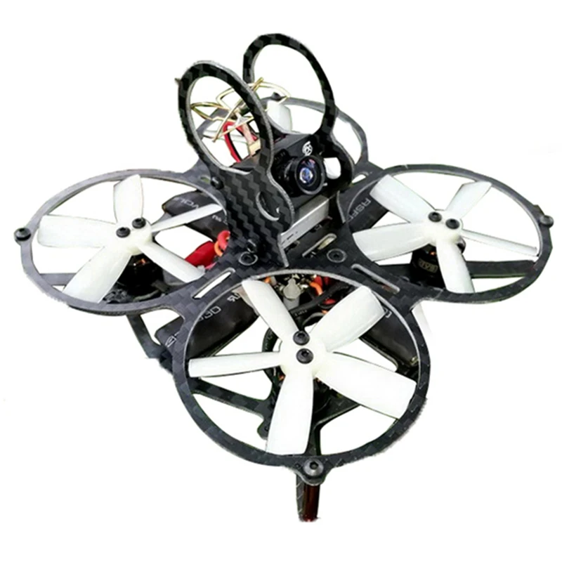 

High Quality Butterfly 90mm Wheelbase 1.5mm Carbon Fiber Frame Kit with 50mm Propeller For RC Multicopter
