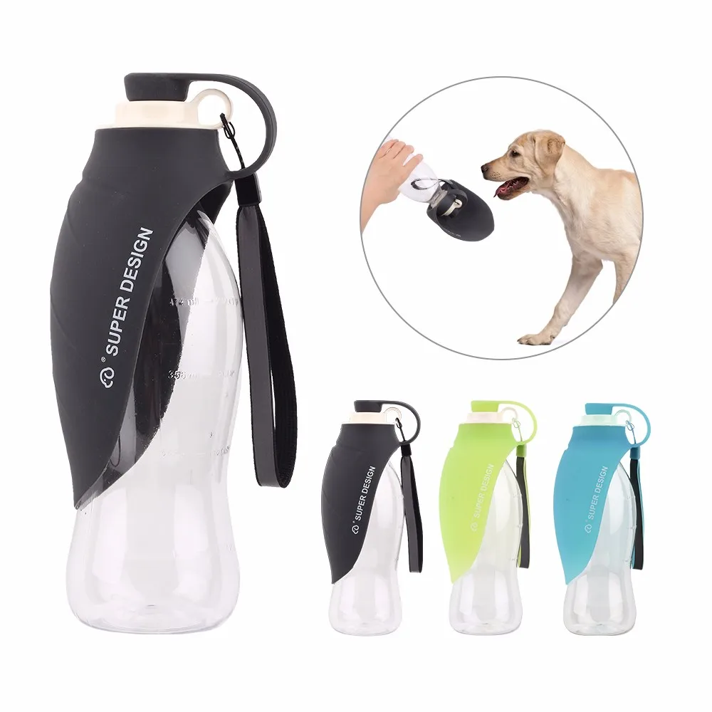 Sport Portable font b Pet b font Dog Water Bottle Expandable Silicone Travel Dogs Bowl For
