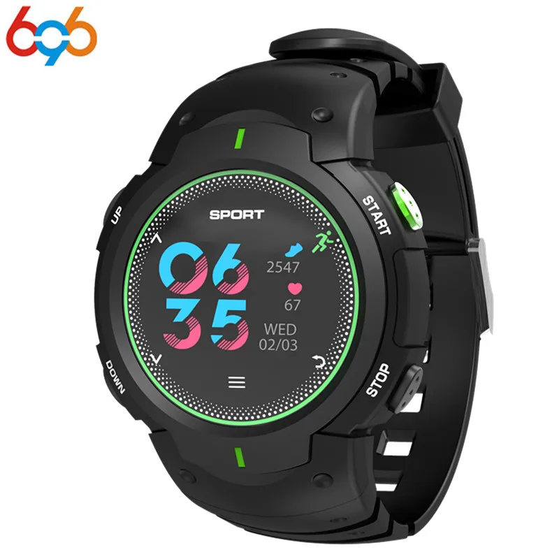 

696 2018 New Women Sports Clock F13 Waterproof Heart Rate Smart Watch Mobile Phone Companion For Android For IOS PK F6 kw88