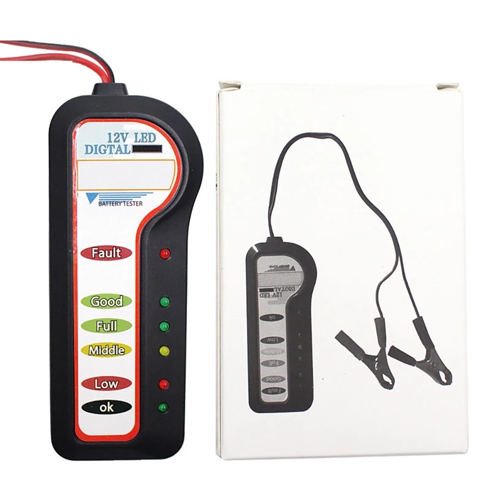 12 В автомобильный тестер батареи диагностический инструмент генератор напряжения автомобильный Аккумуляторный сканер