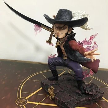 

Anime One Piece BBT Dracule Mihawk GK pvc Action Figure Toy 17 cm