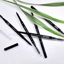 BEAUTYBIGBANG, стойкий, для бровей, ТИНТ, натуральная краска, тату, супер тонкий, для бровей, двухсторонний, водонепроницаемый, карандаш для бровей, макияж