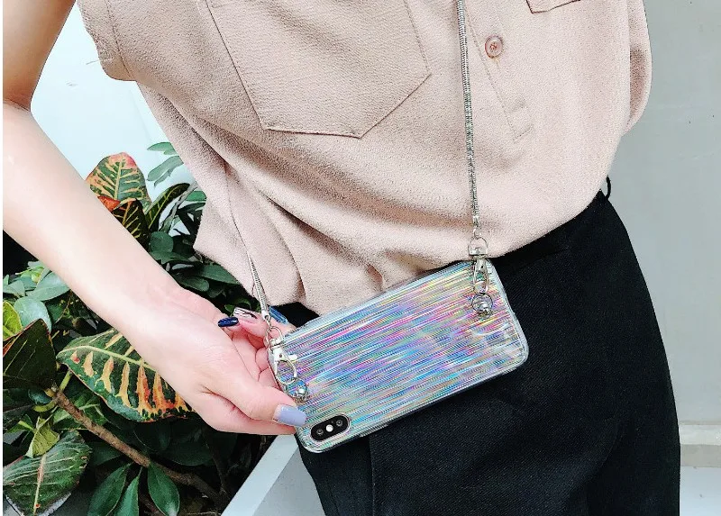 Роскошный лазерный Мягкий силиконовый чехол для телефона iphone 11 pro max, чехол для iphone XS MAX, чехол X XR 6 6S 7 8 Plus - Цвет: 1 silver
