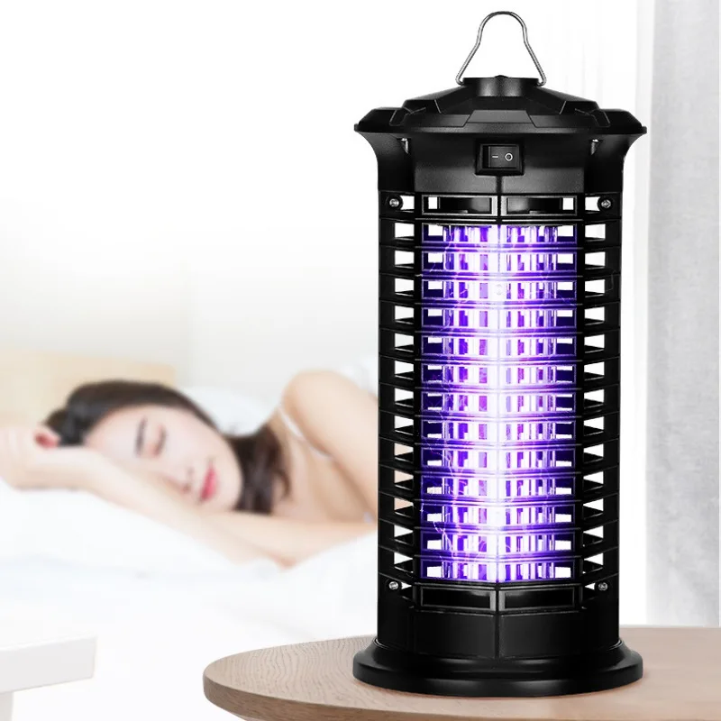 

Electric Flying Trap Killer Electronic Bug Zapper Mosquito Killer Lamp Outdoor Insect Catcher UV Light Plug In Mosquito Killer