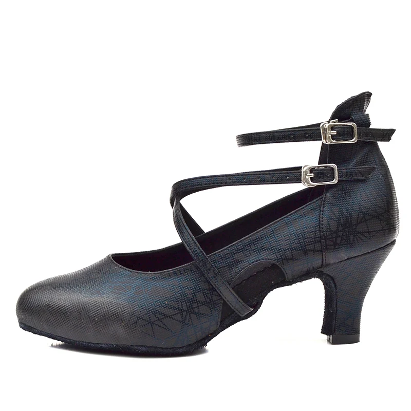 New Design Ladies Women Tango Salsa Ballroom Latin Dance Shoes 2 2.36 3 Inch Heels