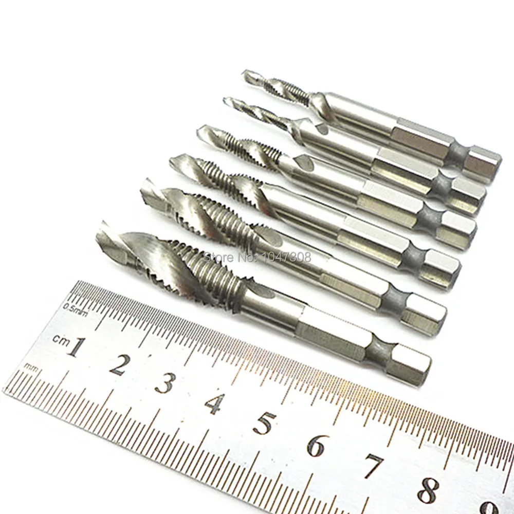6pcs Drill Tap