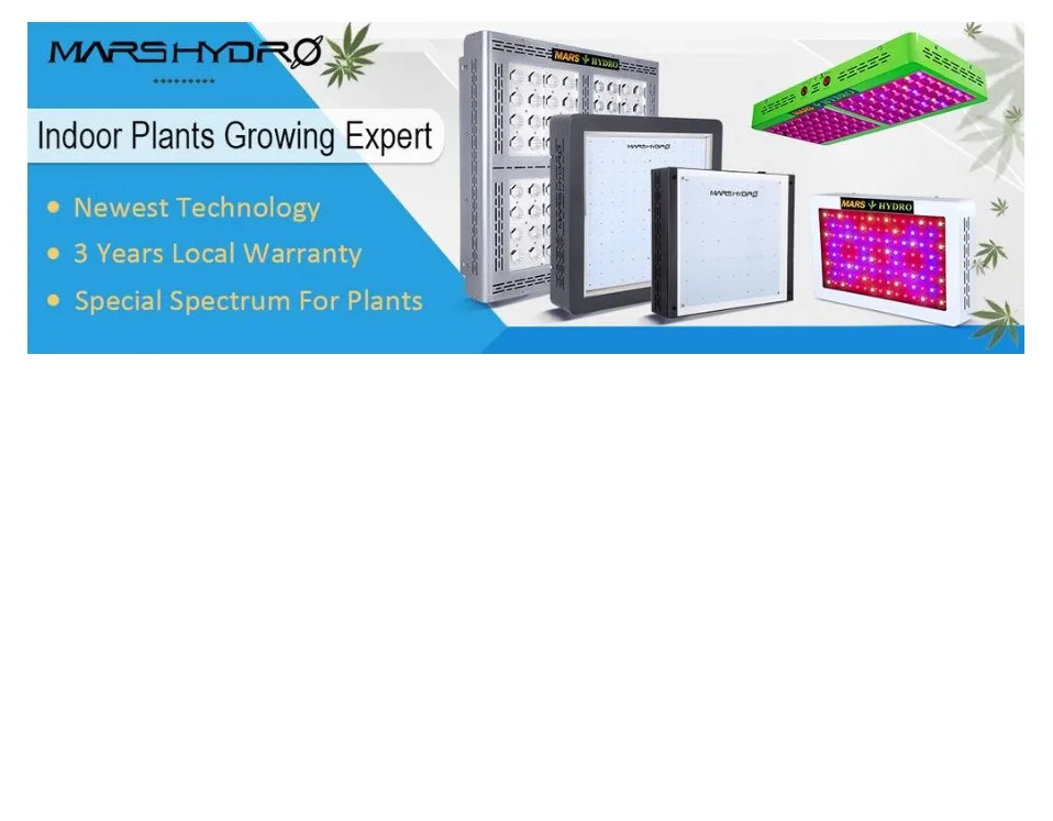 Mars Reflector 1000 Вт Светодиодный светильник для выращивания, полный спектр, Veg Flower Hydro+ 120x120x200 см, набор для выращивания растений в помещении