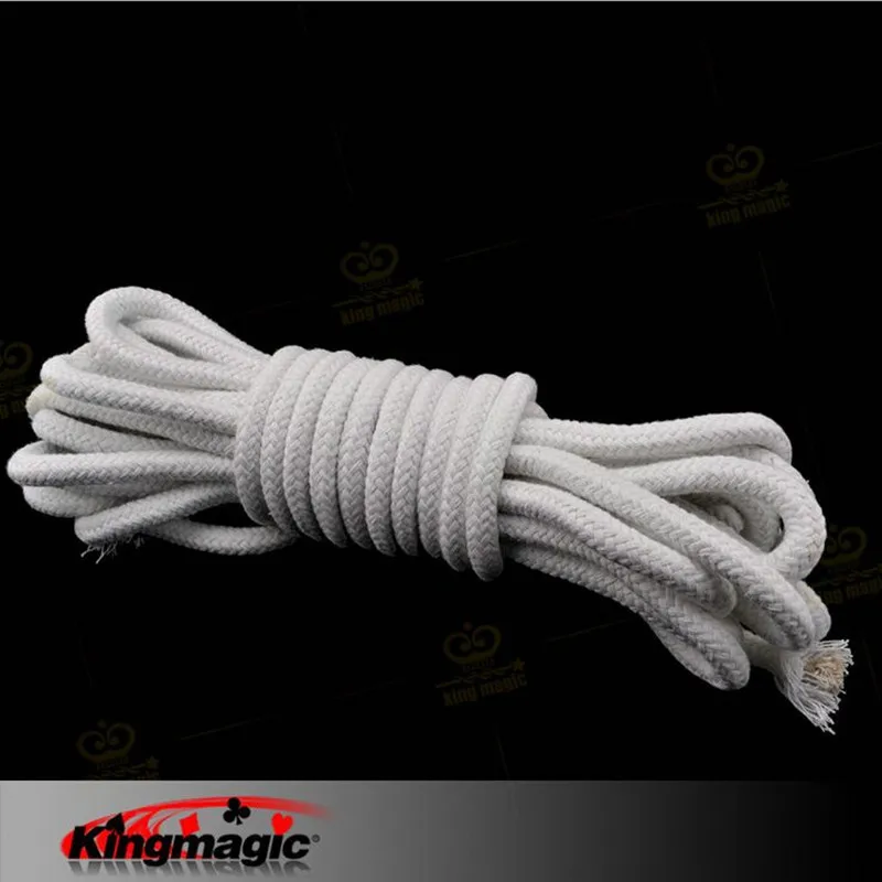 

1 Meter Soft white Magicians Cotton Rope Professional Rope ideal for rope routines magic rope tricks