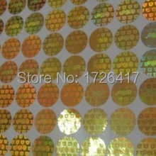 Заказная анти-поддельная Голограмма лазерная голографическая наклейка Этикетка