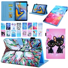 Чехол-книжка с подставкой из искусственной кожи для samsung Galaxy Tab S5e 10,5 T720 T725 SM-T720 SM-T725 чехол для планшета+ пленка+ ручка