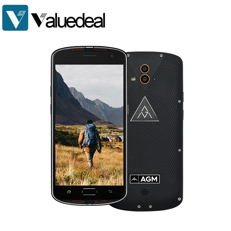 bilder für Original AGM X1 IP68 Wasserdicht 5,5 zoll MSM8952 Octa-core Android 5.1 4G LTE Handy 4 GB 64 GB OTG NFC Fingerabdruck bilder für Original AGM X1 IP68 Wasserdicht 5,5 zoll MSM8952 Octa-core Android 5.1 4G LTE Handy 4 GB 64 GB OTG NFC Fingerabdruck